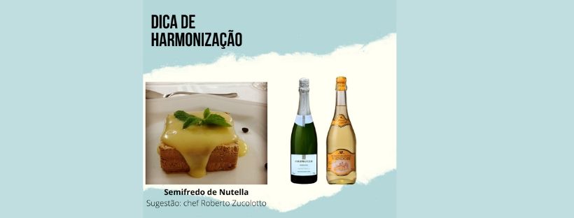 Semifredo de Nutella - Receita e Harmonização